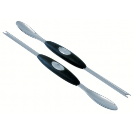 Set De Pince à Fruits De Mer Ibili - Inox 18/24 Cm - Avec 2 Curettes à Homard - Lave-vaisselle