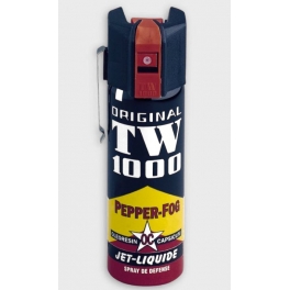 bombe lacrymogene, TW1000, pepper fog oc jet liquide standard 6