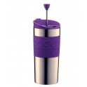 Mug a piston TRAVEL PRESS BODUM, couleur violet