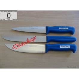 destockage,lot 3 couteaux de cuisine classic Nogent 3 etoiles