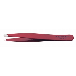 pince a epiler,pince a epiler nogent, rouge mors carrees